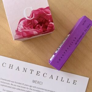 Chantecaille Mini Rose De Mai Cleansing Balm & Mini Lip Chic Amour